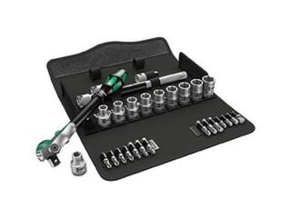Wera 004076 Sada račňových kľúčov Zyklop Speed 8100 SC 6, 28 d. upínacia časť 1/2" - metrické