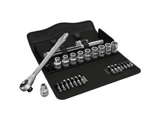 Wera 004080 Sada račňových kľúčov Zyklop Metal 8100 SC 10 - palcová, 28 dielov, 1/2" skľučovadlo