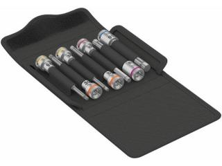 Wera 004176 Sada skrutkovacích bitov na bicykel 8 (sada 7 dielov HEX a Torx)