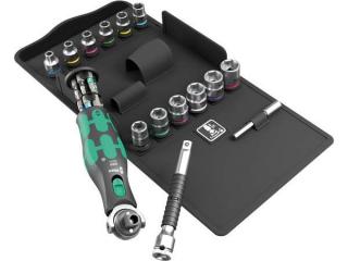 Wera 004284 Sada račňových kľúčov 3/8" x 1/4" Wera Zyklop 8009 Pocket Set 3 (sada 27 dielov)