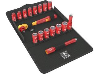 Wera 004970 Izolovaná račňová súprava Zyklop 8100 SB VDE 1, upínacia časť 3/8" (17 dielov)