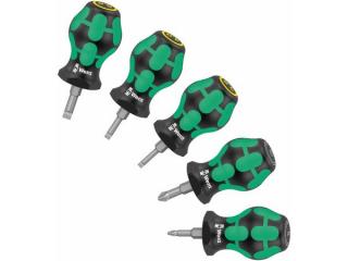 Wera 008871 Držiaky bitov a skrutkovačov Stubby Set 2 Sada 5 kusov