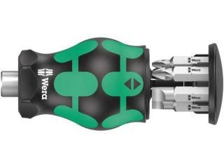 Wera 008877 Kraftform Kompakt držiak na bity so zásobníkom 4 (6 kusov)