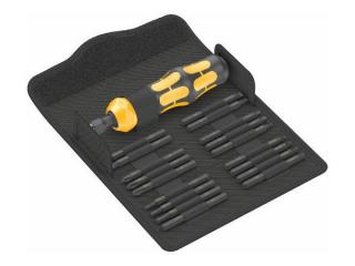 Wera 018111 Rázové kľúče 1/4" Kraftform Plus 900 Imperial Set 1 (sada 19 kusov)
