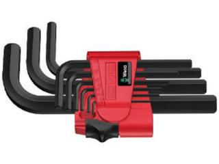 Wera 021737 Sada kľúčov 950/9 Hex-Plus 7, metrické. BlackLaser (9 ks)