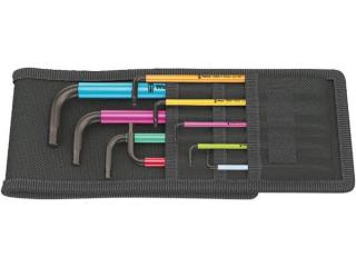 Wera 022639 Wera 950/9 Hex-Plus Viacfarebná sada šesťhranných kľúčov 1 (9 ks)