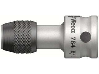 Wera 042755 Adaptér 1/4" typ 784 B/1 (vnútorný 3/8" - vnútorný 1/4") s rýchloupínacou hlavou