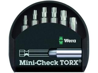 Wera 056294 6-dielna sada bitov TORX Mini-Check TX s držiakom 893/4/1 K