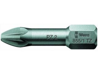 Wera 056810 Skrutkovací bit 1/4" Hex PZ 1 x 25 mm, typ 855/1 TZ pre skrutky Pozidriv Phillips