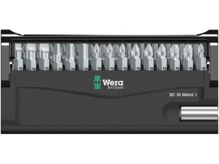 Wera 057440 Skrutkovacie bity 1/4" Bit-Check 30 Metal 1 SB (sada 30 kusov)