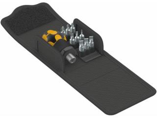 Wera 057472 Skrutkovacie bity s rukoväťou Kraftform Kompakt Stubby ESD 1 (sada 10 ks)