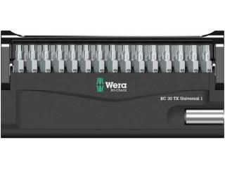 Wera 057900 Skrutkovacie bity 1/4" Bit-Check 30 TX Universal 1 SB (sada 30 kusov)