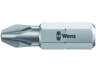 Wera 072082 Skrutkovací bit 1/4" Hex PZ 2 x 25 mm, typ 855/1 Z pre skrutky Pozidriv Phillips
