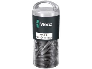 Wera 072446 Tvrdé bity 1/4" TX 10 867/1 Z TORX DIY (balenie 100 kusov)