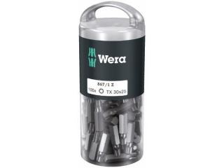 Wera 072451 Tvrdé bity 1/4" TX 30 867/1 Z TORX DIY (balenie 100 kusov)