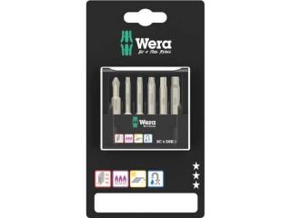 Wera 073631 Skrutkovacie bity 1/4" Bit-Check 6 SHK 1 SB (sada 6 kusov)