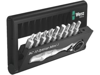 Wera 073645 Sada bitov, račňových kľúčov a držiakov bitov Bit-Check 10 Zyklop Mini 1 (10 ks)