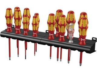 Wera 105631 Kraftform Big Pack 100 VDE sada skrutkovačov - 14ks (+2 stojany)