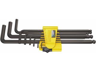 Wera 133180 Nástrčné kľúče inbus 950/9 Hex-Plus Imperial 1 SB inch, blacklaser (sada 9 ks)