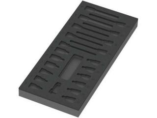 Wera 137323 Modul náradia - penová vložka 9823 pre sadu bitov Zyklop B 3/8". Bez