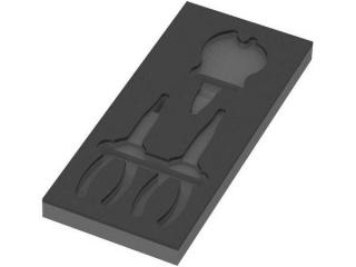 Wera 137381 Modul náradia - penová vložka 9881 pre kliešte Knipex Set 2 typ 9781. Bez nástroja