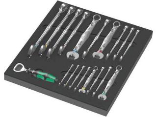 Wera 150121 Kľúče Joker 6003 6 ÷ 24 mm typ 9731 v penovej vložke, sada 1 (sada 19 dielov)