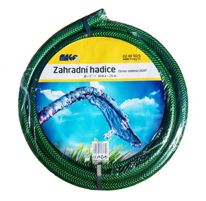 Záhradná hadica čierno-zelená LIGHT 1/2" - 25 m - MAGG 02-01-1225