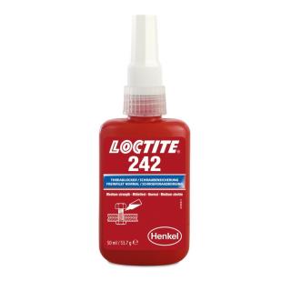 Zaisťovač závitov, stredná sila, 50 ml - Loctite 242