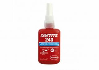 Zaisťovač závitov, stredná sila, 50 ml - Loctite 243
