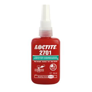 Zaisťovač závitov, vysoká pevnosť, 50 ml - Loctite 2701
