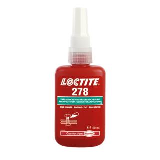 Zaisťovač závitov, vysoká pevnosť, 50 ml - Loctite 278