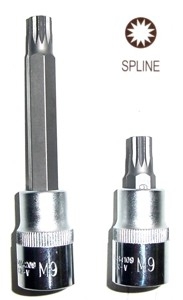 Zástrčná hlavica XZN (Spline), 1/2", veľkosť M10, dĺžka 55 mm - JONNESWAY S64H4110 ()