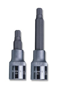 Zástrčné hlavice Imbus, 1/2", veľkosti H4-H19, dĺžka 100 mm - JONNESWAY Profil: Imbus, Veľkosť štvoruholníka: 1/2", Veľkosť: H16