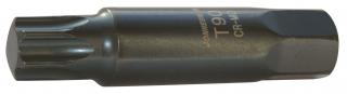 Zástrčné hlavice TORX úderovej, rôzne veľkosti, dĺžka 107 mm - JONNESWAY Profil: Torx, Veľkosť: T60