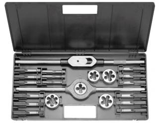Závitníky a závitové očká M12 - M20, súprava 22 dielov - Bučovice Tools