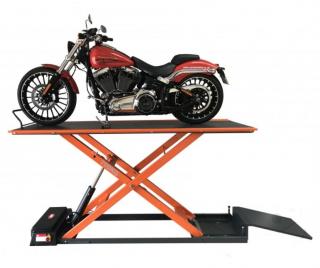 Zdvihák nožnicový na motocykle, elektrohydraulický, nosnosť 700 kg - LUX 700 EH