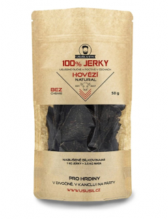 100% JERKY HOVÄDZÍ NATURAL