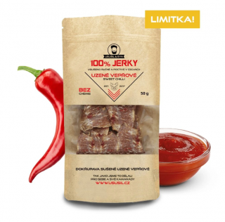 100% JERKY ÚDENÉ BRAVČOVÉ SWEET CHILLI