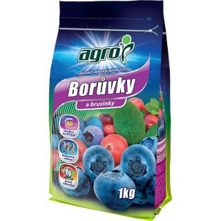 AGRO Organominerálne hnojivo pre čučoriedky a brusnice 1 kg