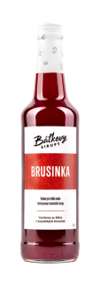 Baťkové sirupy BRUSNICA 500ml