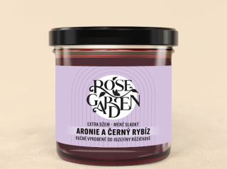 Džem Rose Garden Arónia a čierne ríbezle 160 g