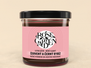 Džem Rose Garden Červené a čierne ríbezle 160 g