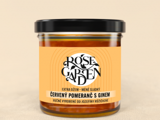Džem Rose Garden Červený pomaranč s ginom 160g - zlatá medaila 2024