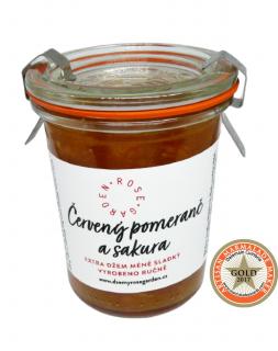 Džem Rose Garden Červený pomaranč so sakurovým kvetom 160 g