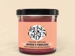 Džem Rose Garden Jahoda s vanilkou 160 g