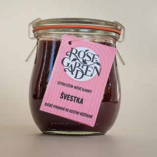 Džem Rose Garden Slivkový lekvár 160g