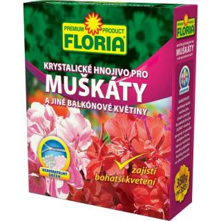 FLORIA Kryštalické hnojivo pre muškáty 350 g