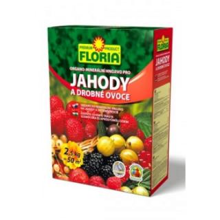 FLORIA Organo-minerálne  hnojivo pre jahody a ovocie 2,5 kg