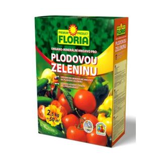 FLORIA Organominerálne hnojivo pre plodovú zeleninu 2,5 kg