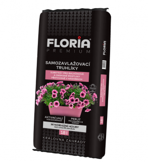 FLORIA Substrát do samozavlažovacích hrantíkov 18 l - BLACK